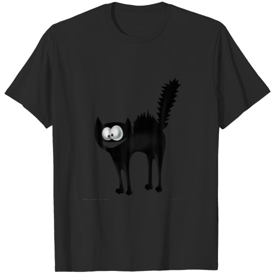 Discover Funny Black Cat Women Nurses T-shirt