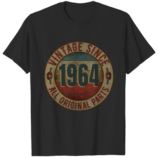 VINTAGE SINCE 1964 ALL ORIGINAL PARTS PLUS SIZE T-shirt