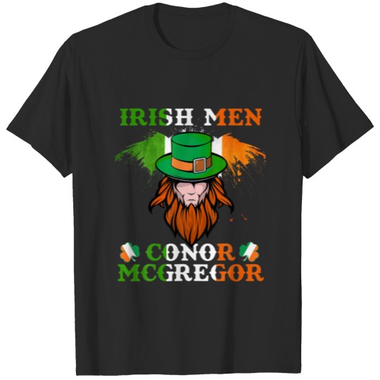 Discover Irish Men Conor Happy St. Patrick's Day In March I T-shirt