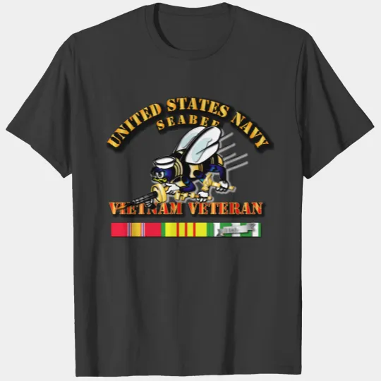 US Navy - Seabee - Vietnam Veteran T-shirt