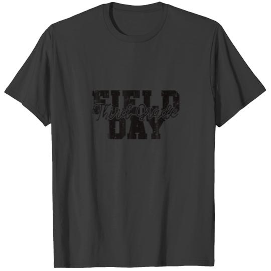 Field Day 2022 Third Grade School Teacher Kids Yel T-shirt
