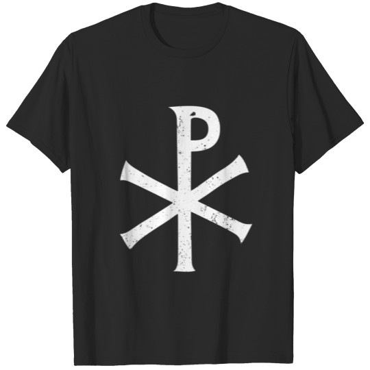 Discover Chi Rho T Ancient Sign Christianity Christian T-shirt