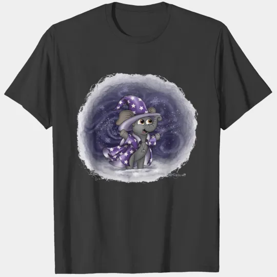 Metalphant Wilbur in Winter Womens 3/4 Raglan T-shirt