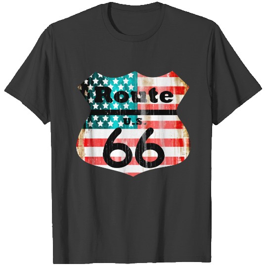 ROUTE 66,BIKER,BIKERS,ROAD TRIPS,VINTAGE T-shirt