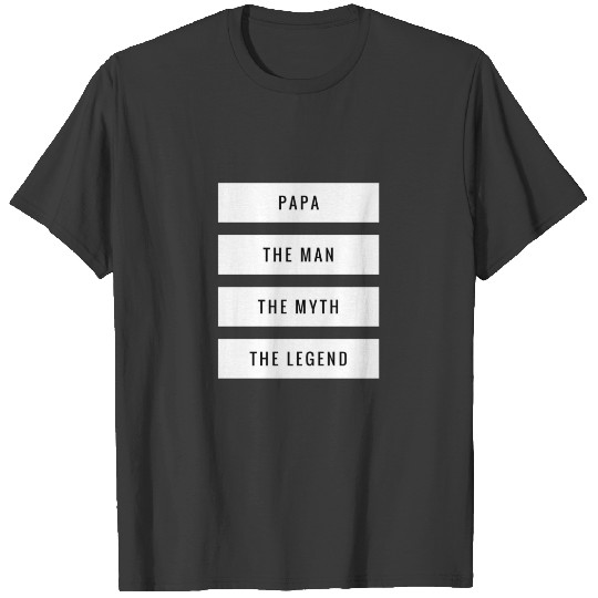 Papa The Man The Myth The Legend Sleeveless T-shirt