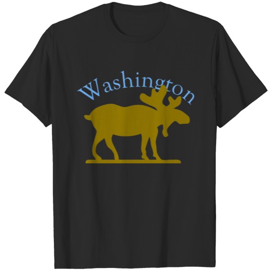 Discover Washington Moose T-shirt