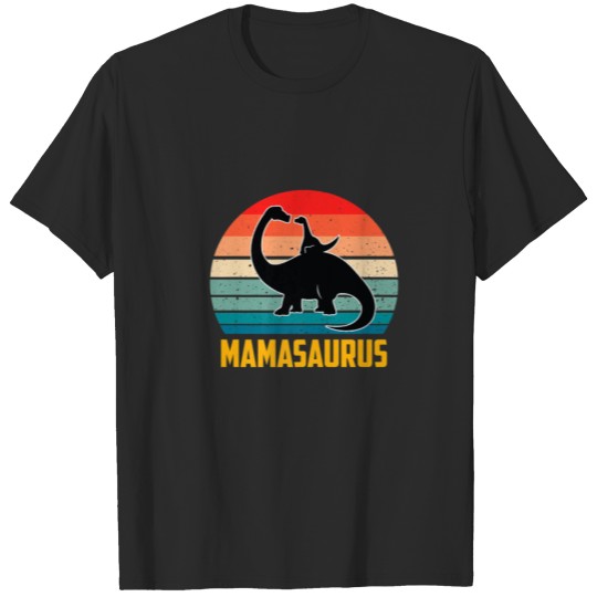 Discover Mamasaurus Funny Dinosaur Rex Mother's Day Mama Mo T-shirt