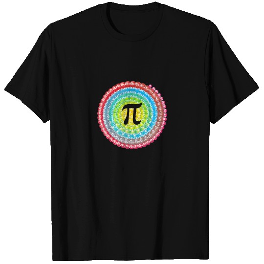 Cute Spiral Pop It Math Lover Happy Pi Day Pop It T-shirt