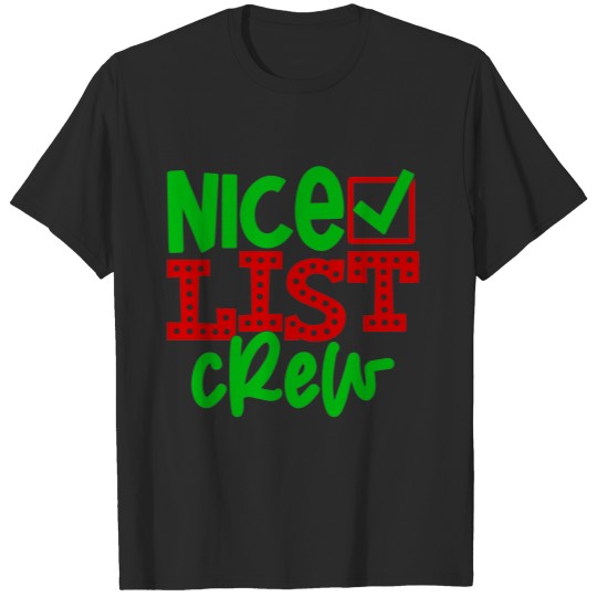 Discover Santa's Nice List Crew T-shirt