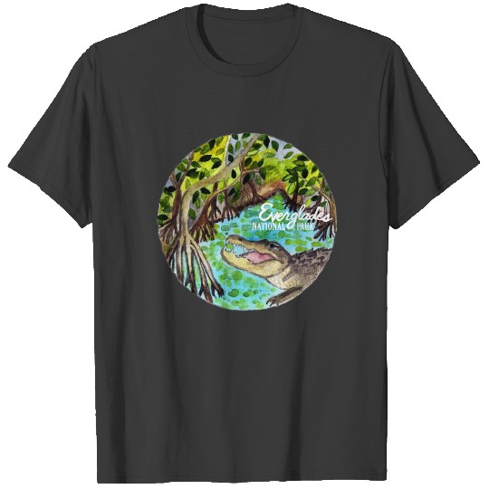 Everglades National Park Watercolor T-shirt