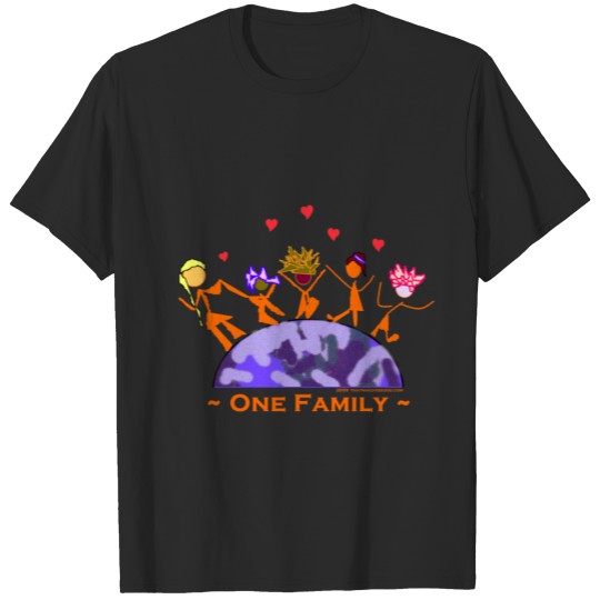 One Family - Earth T-shirt