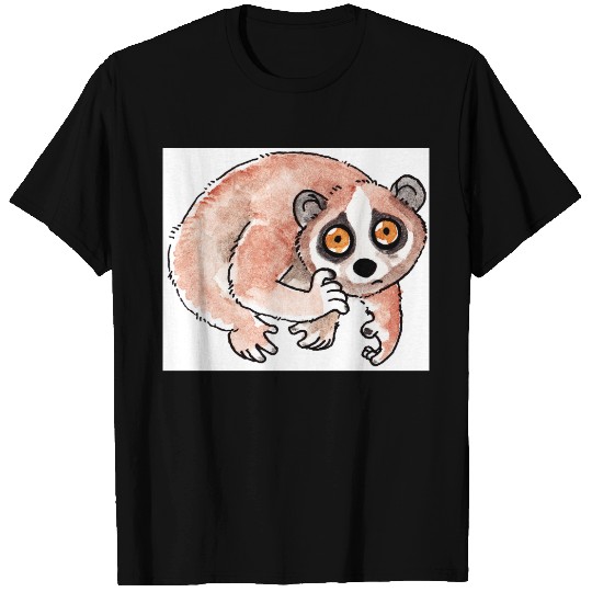 Slow Loris Ladies Fitted T-shirt