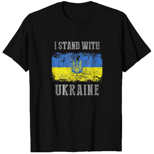 I Stand With Ukraine Funny Putin Ukrainian T-shirt