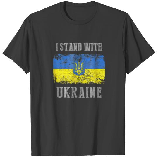 I Stand With Ukraine Funny Putin Ukrainian T-shirt