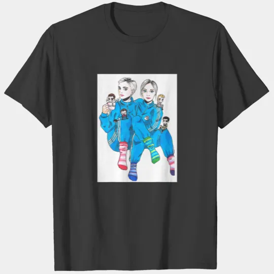 Funny Jumpsuits Design Vintage Rock Band Love Musi T-shirt