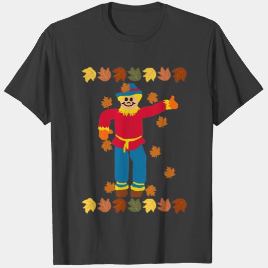 Autumn leaves, Scarecrow T-shirt