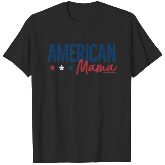 American Mama Stars USA - © GraphicLoveShop T-shirt
