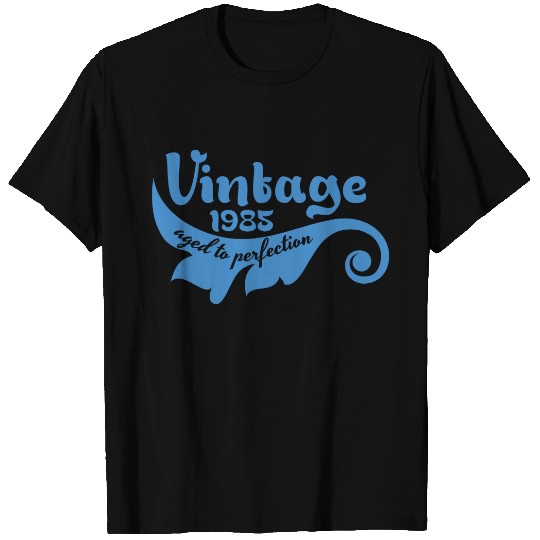 Vintage LEAF aged to perfection 1985 blue T-shirt