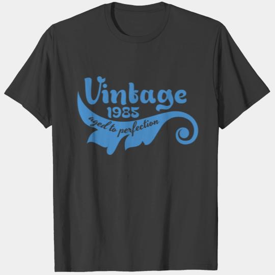 Vintage LEAF aged to perfection 1985 blue T-shirt