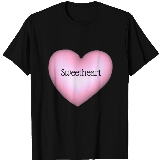 Sweetheart Valentine Conversation Heart Custom T-shirt
