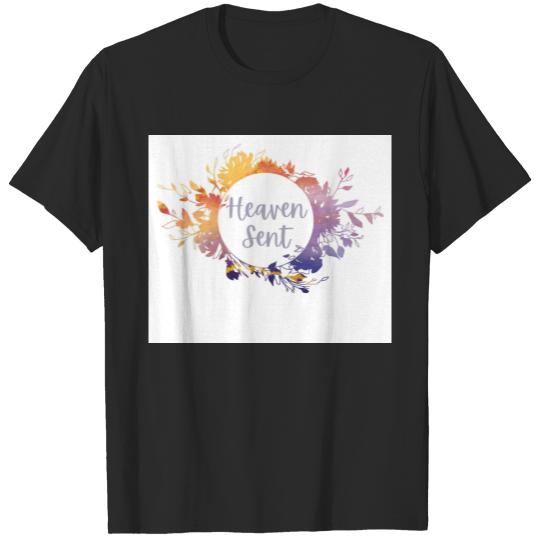 Heaven Sent Christian Girls Floral T-shirt