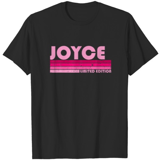 Discover JOYCE Name Personalized Retro Vintage 80S 90S Birt T-shirt