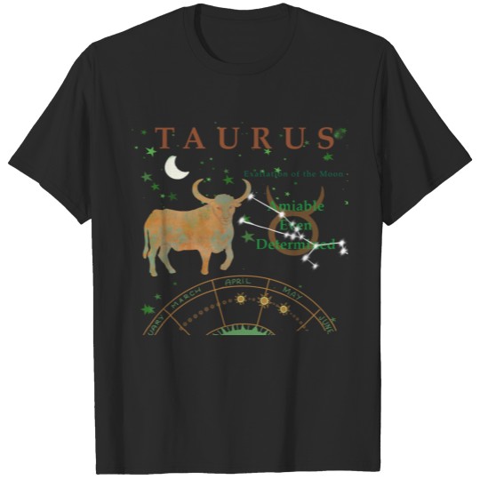 Discover Kid Retro Taurus Zodiac Traits T-shirt