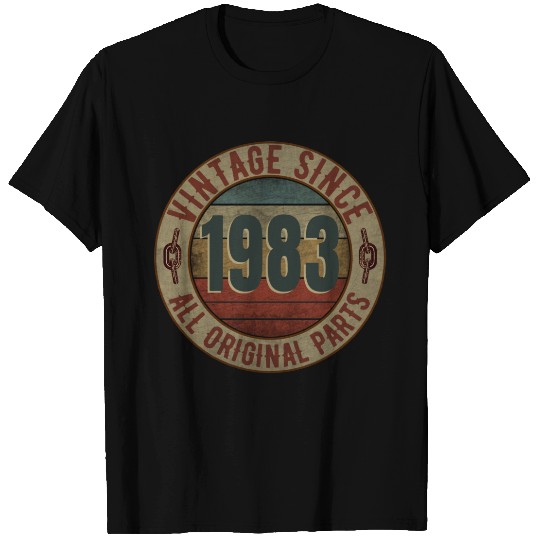 VINTAGE SINCE 1983 ALL ORIGINAL PARTS. PLUS SIZE T-shirt