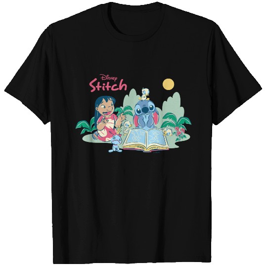 Lilo & Stitch | Reading the Ugly Duckling T-shirt