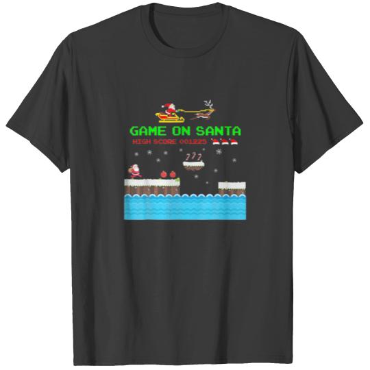 Video Game On Santa T-shirt