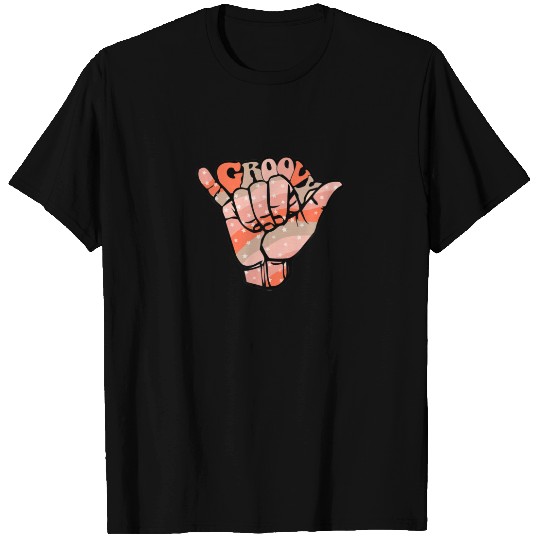 Groovy Hang Loose Boho Hippie Retro For Boy T-shirt