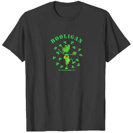 Irish Hooligan  Whimsical Design T-shirt