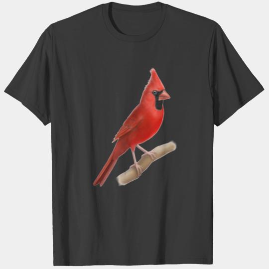 Northern Cardinal Red Bird T-shirt