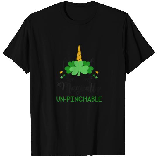 St Patricks Day Magically Un-Pinchable Unicorn Sha T-shirt