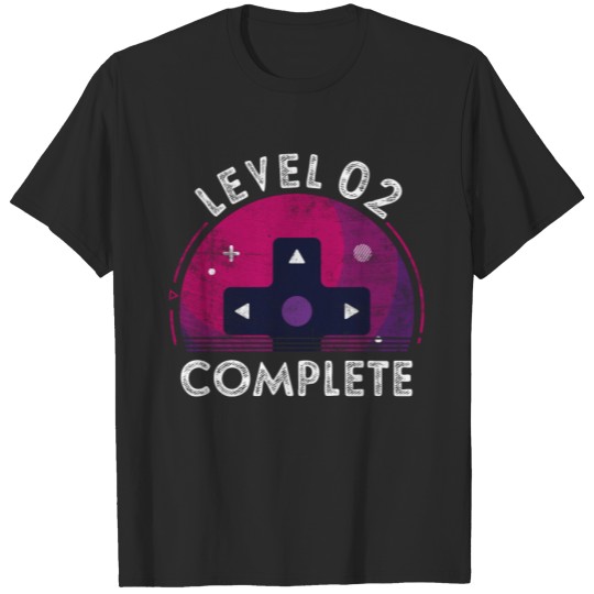 Discover 2nd Wedding Anniversary Gifts Level 2 Complete Gam T-shirt