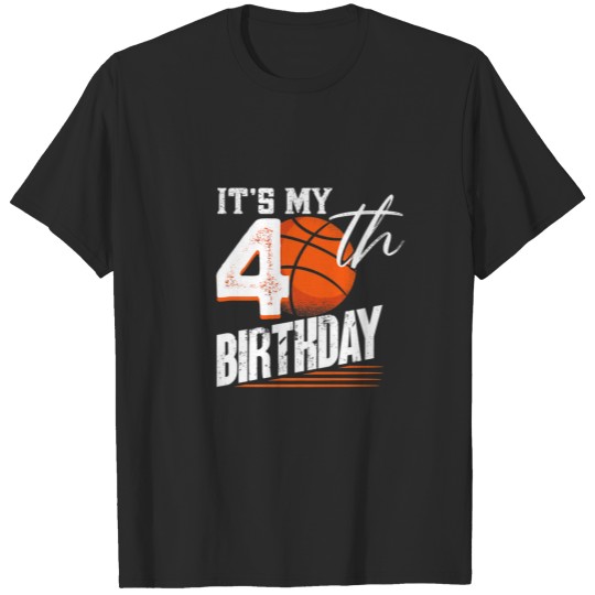 40 Years Old Vintage Basketball 40Th Birthday T-shirt