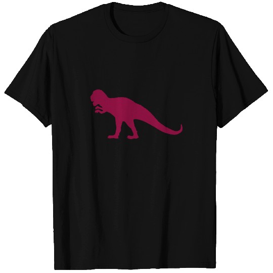Maroon Dinosaur T-shirt