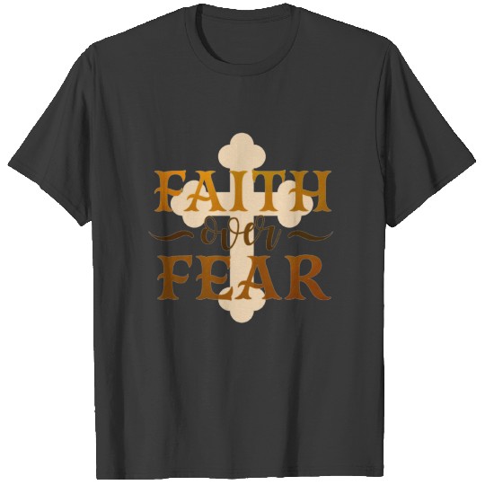 Faith Over Fear Polo T-shirt