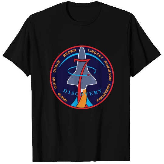 STS-95 Space Shuttle Discovery Mission Patch T-shirt