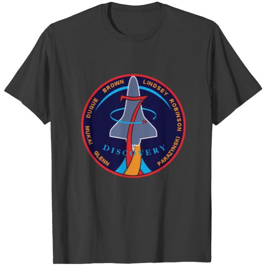STS-95 Space Shuttle Discovery Mission Patch T-shirt