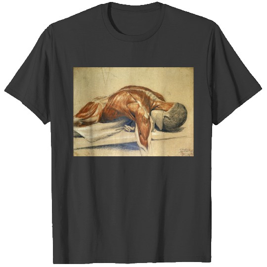Vintage Anatomy Charles Landseer A Dissected Body T-shirt