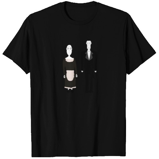 Gothic Victorian Maid and Butler T-shirt