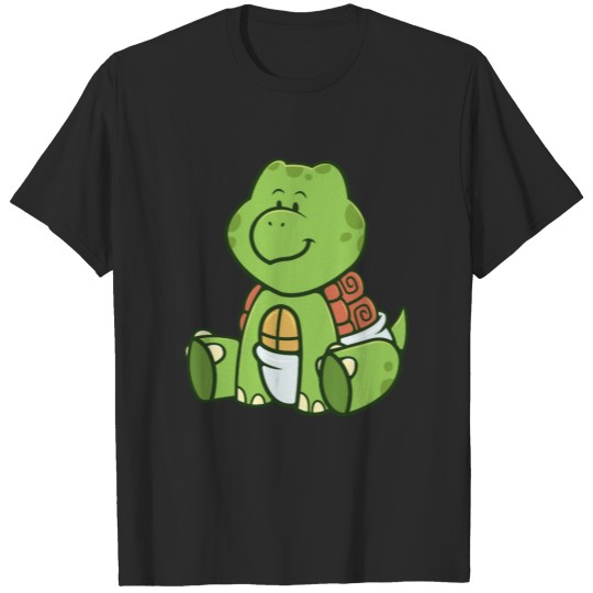 Discover Customizable Baby Turtle T-shirt