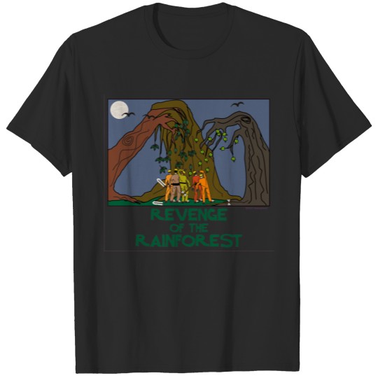 Discover Revenge of the Rainforest save Earth plant trees T-shirt