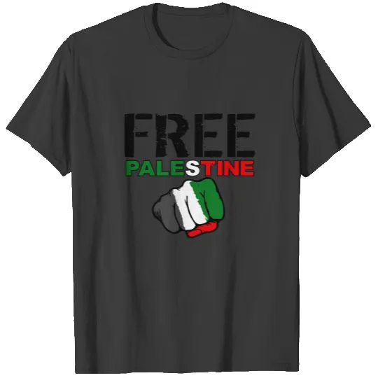 Free Palestine w/ "from river to sea" quote T-shirt