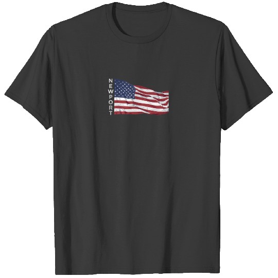 NEWPORT Rhode Island Aquidneck Seaside Beach Famil T-shirt