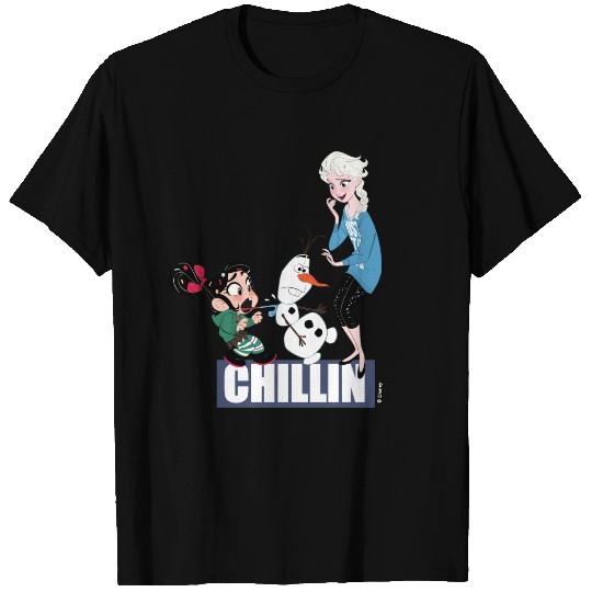 Ralph Breaks the Internet | Elsa & Olaf - Chillin T-shirt