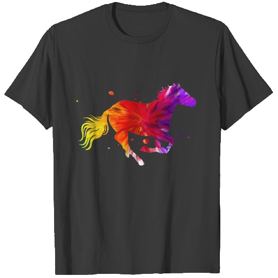 Colorful Horse Sleeveless T-shirt