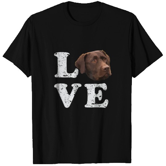 I Love My Chocolate Lab Labrador Retriever Lover T-shirt