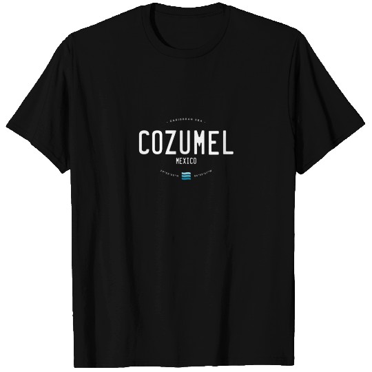 Cozumel Mexico Beach Waves T-shirt